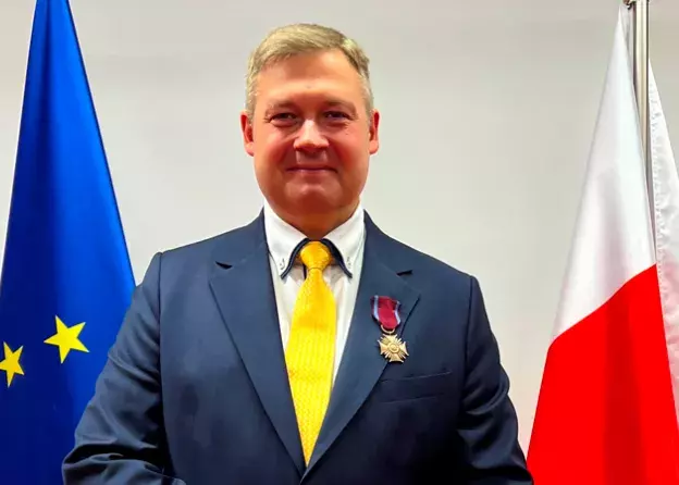 Doktor Krzysztof Czub odznaczony Brązowym Krzyżem Zasługi