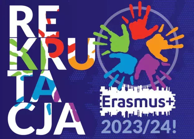 Rekrutacja na wyjazdy studentów na stypendium Erasmus+ 2023/24