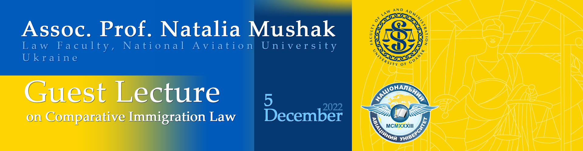 Guest Lectures on Comparative Immigration Law by Assoc. Prof. Natalia Mushak