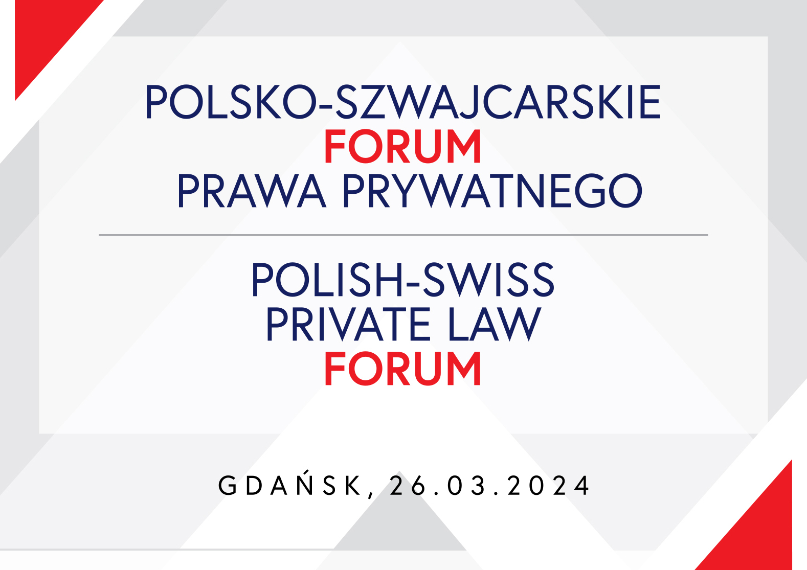 Polsko-Szwajcarskie Forum Prawa Prywatnego