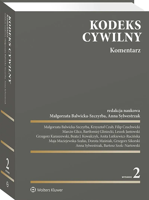 Komentarz do Kodeksu cywilnego autorstwa pracowników WPiA UG