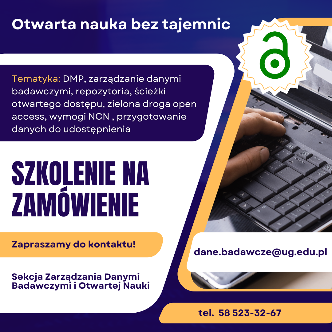 Szkolenia Open Access dla pracowników UG