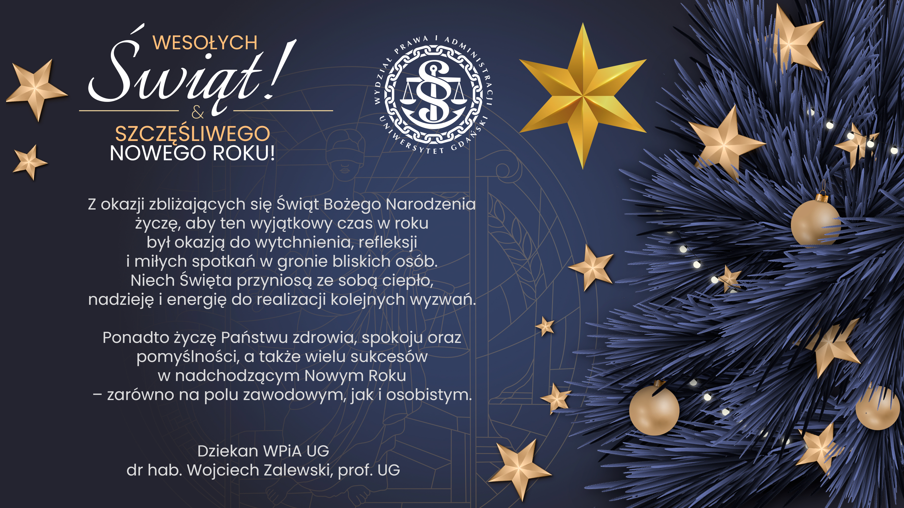 Zdrowych, radosnych Świąt i Szczęśliwego Nowego Roku!