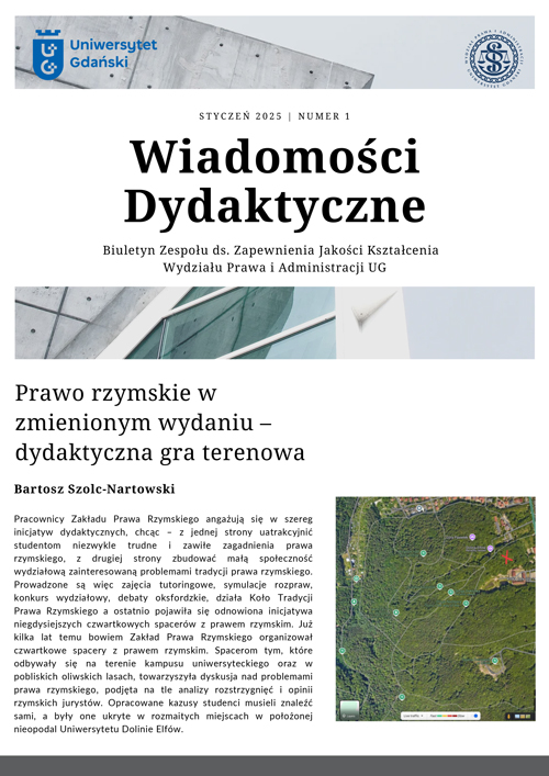 Wiadomości Dydaktyczne- Styczeń 2025