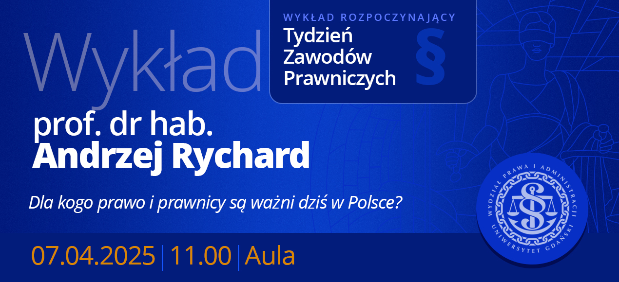 Wykład prof. dr. hab. Andrzeja Rycharda, 7.04