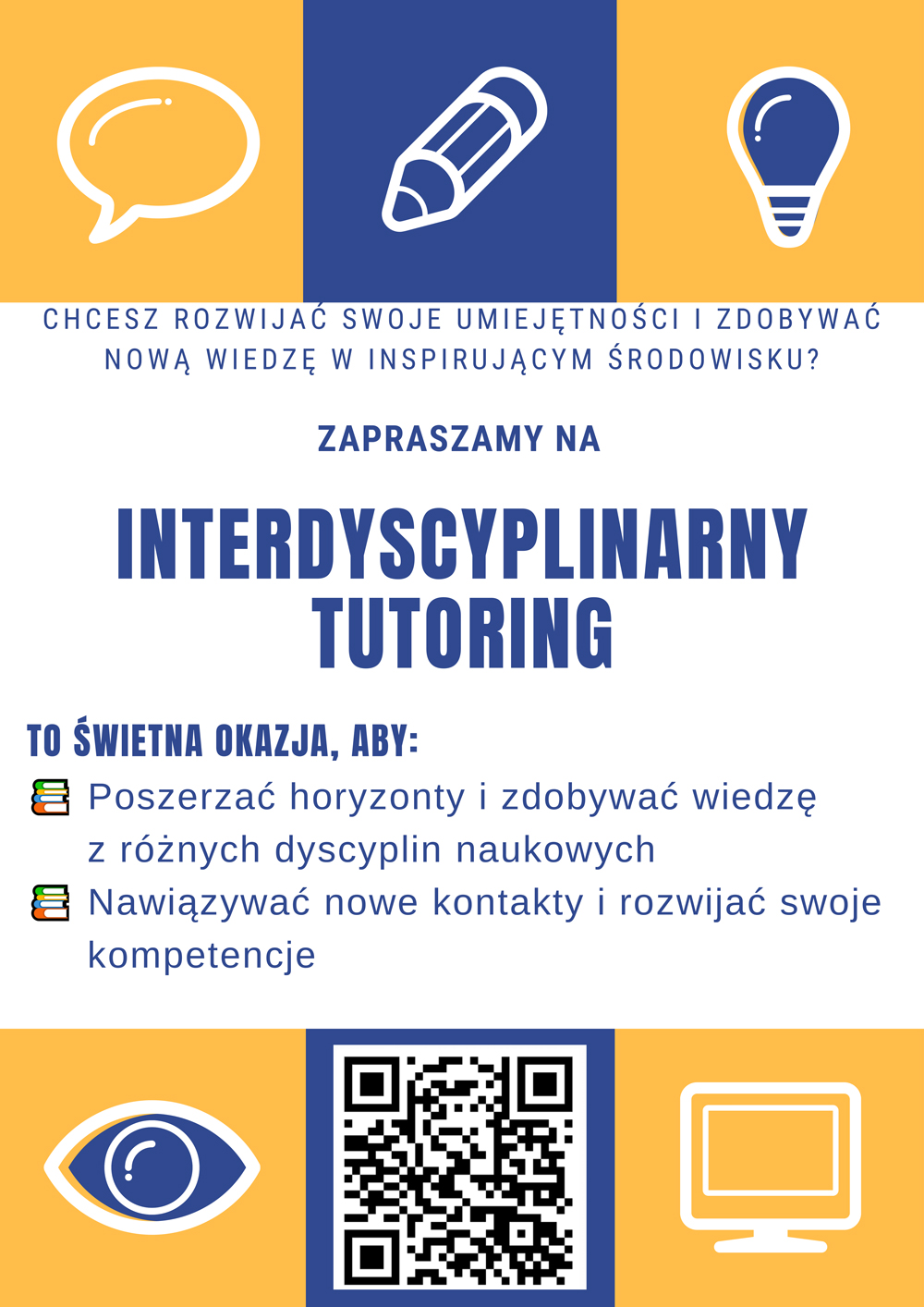 Rekrutacja na Tutoring Interdyscyplinarny – dołącz i poszerz swoje horyzonty!