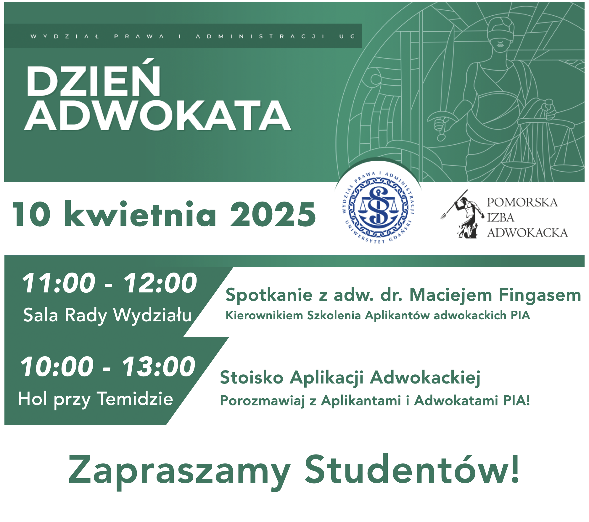 Dzień Adwokata, 10 kwietnia 2025