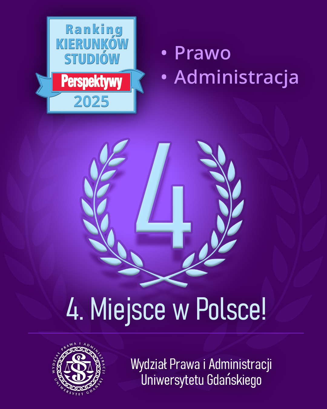 Nasze kierunki znów w czołówce! Sukces Wydziału w Rankingu Szkół Wyższych Perspektywy 2025