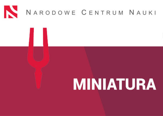 Naukowiec z Wydziału Prawa i Administracji UG - dr Mateusz Kosmol laureatem konkursu MINIATURA 9.
