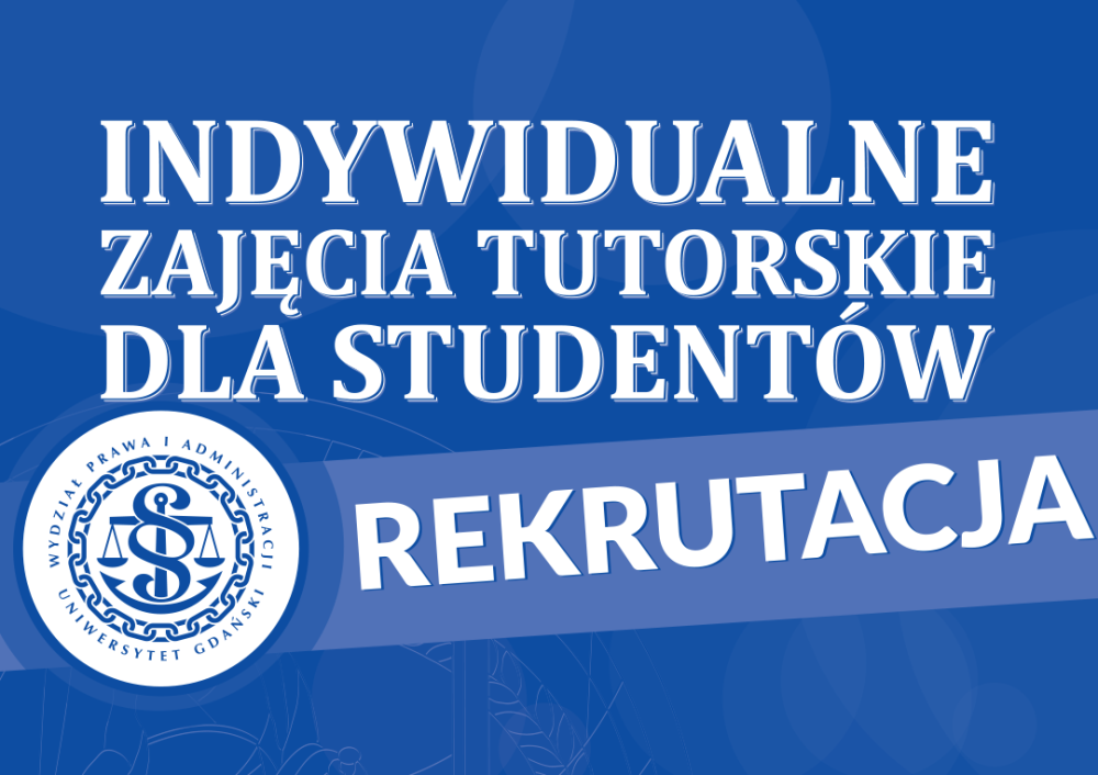 Rekrutacja na indywidualne zajęcia tutorskie dla studentów