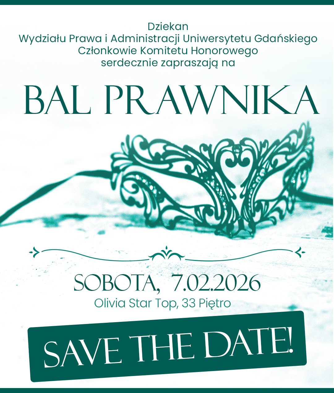 Bal Prawnika - Save The Date!
