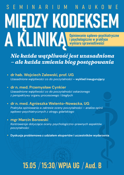 Seminarium naukowe: „Między kodeksem a kliniką”  