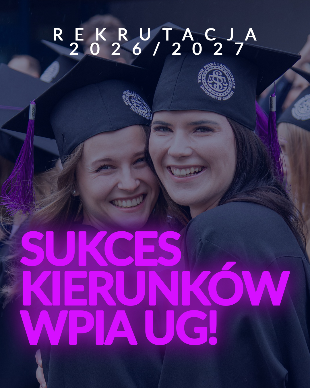 Sukces kierunków WPiA UG w rekrutacji 2026/2027