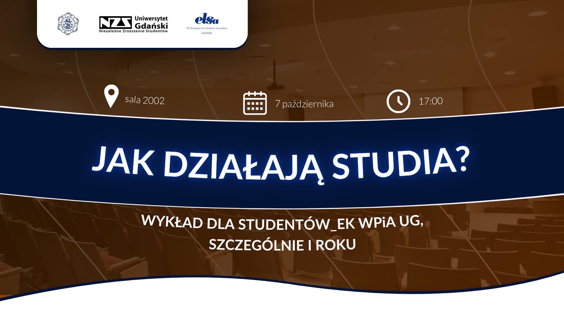 Spotkanie ze studentami 1. roku
