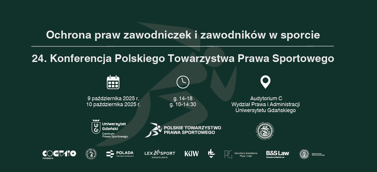 24. Konferencja Polskiego Towarzystwa Prawa Sportowego