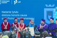 Uroczystość nadania tytułu doktora honoris causa prof. Hofmańskiemu