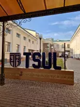 Paweł Sarzyński na wymianie studenckiej w Tashkent State University of Law (Uzbekistan)