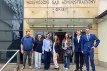 Studenci II roku prawa z wizytą w Wojewódzkim Sądzie Administracyjnym w Gdańsku