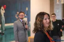 Piękno tkanin i poezji – finisaż wystawy Natalii Babicz-Bereźnickiej w Galerii „Palarnia”