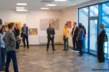 Relacja z wernisażu Macieja Wichnowskiego w Galerii Palarnia