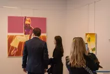 Relacja z wernisażu Macieja Wichnowskiego w Galerii Palarnia