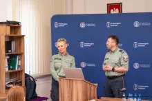 Relacja: Spotkanie z funkcjonariuszami Pomorskiego Urzędu Celno-Skarbowego w Gdyni