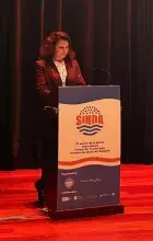 dr Beata J. Kowalczyk podczas wystąpienia 