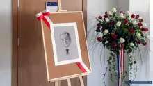 Odsłonięcie tablicy upamiętniającej śp. Lecha Kaczyńskiego