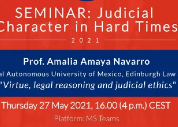 Czwarte z cyklu seminariów "Judicial Character in Hard Times"