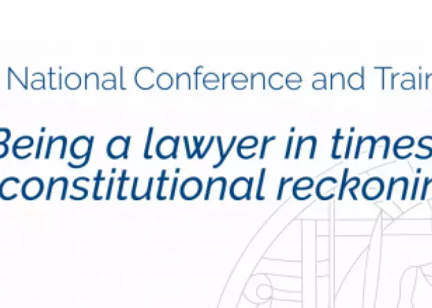 “Being a lawyer in times of constitutional reckoning”