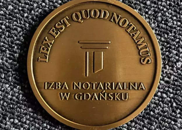 Medal Notariatu trójmiejskiego dla Dziekana i Prodziekana WPiA UG