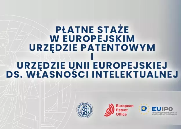 Płatne staże w Europejskim Urzędzie Patentowym i Urzędzie Unii Europejskiej
