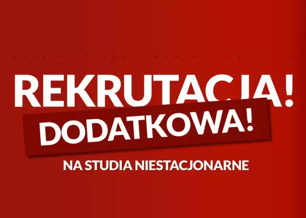 Rekrutacja dodatkowa na studia niestacjonarne