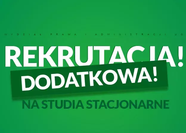 Rekrutacja dodatkowa na studia stacjonarne