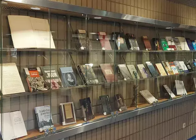 Wystawa z okazji jubileuszu 70-lecia urodzin profesora Jerzego Zajadły