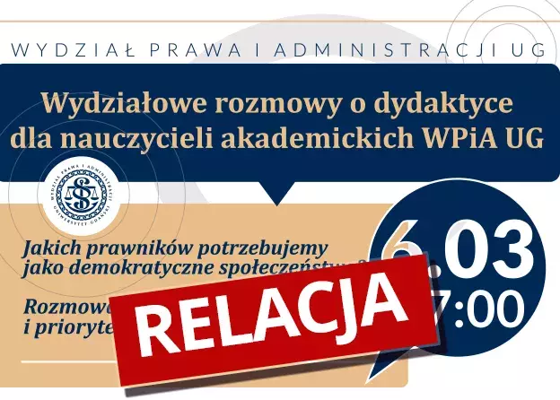 RELACJA: Wydziałowe Rozmowy o Dydaktyce, 6.03.2025