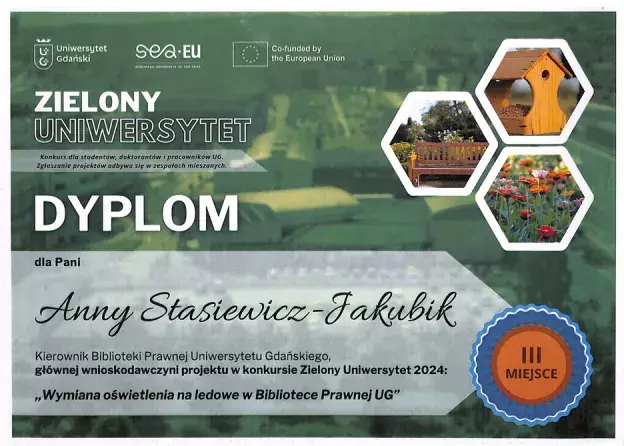 Zielony UG- projekt Biblioteki Prawnej już zrealizowany!