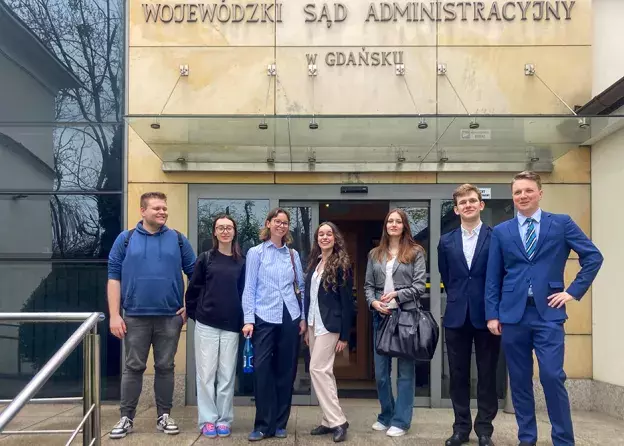 Studenci II roku prawa z wizytą w Wojewódzkim Sądzie Administracyjnym w Gdańsku