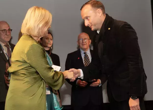 Odznaka „Za opiekę nad zabytkami” dla profesora…