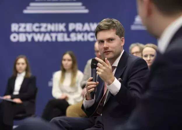 Dr Dawid Rogoziński jako ekspert podczas Seminarium Rzecznika Praw Obywatelskich dot. WIBOR