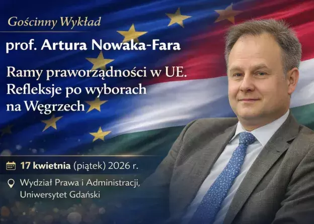 Zapraszamy na gościnny wykład prof. Artura Nowaka-Fara ze Szkoły Głównej Handlowej w Warszawie