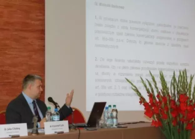 dr Krzysztof Czub – Udział w konferencji – Seminarium Rzeczników Patentowych Szkół Wyższych
