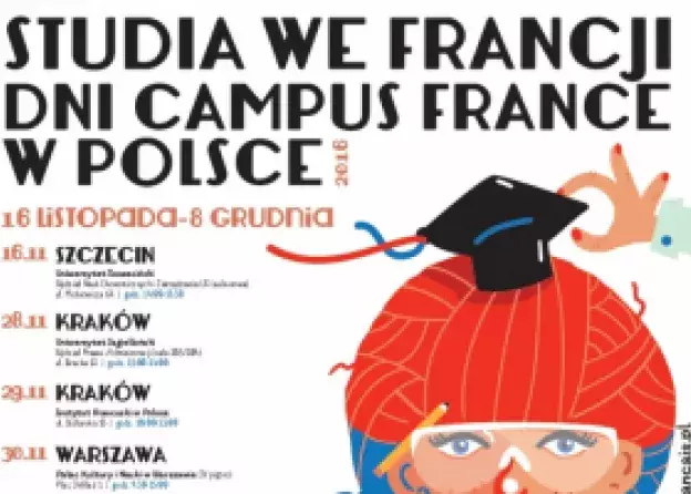 Szkoła Prawa Francuskiego zaprasza do wzięcia udziału w wydarzeniu "Dni Campus France w Polsce…