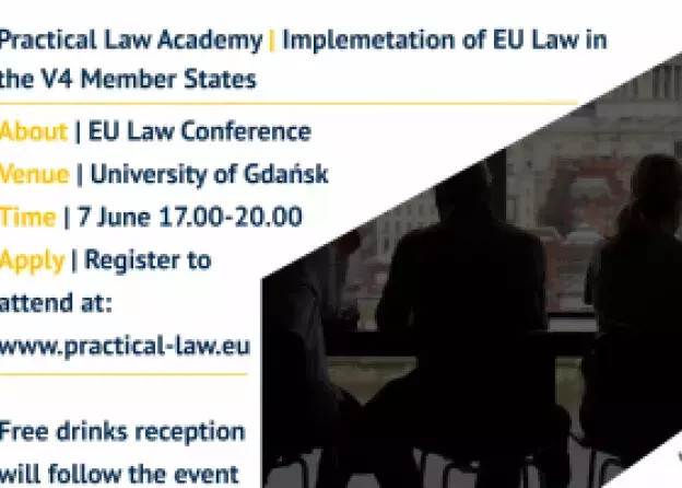 Zaproszenie na Konferencję : Implementation of EU law in the V4 Member States
