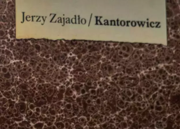 Nowa książka w serii Horyzonty Filozofii Prawa - "Kantorowicz" autorstwa prof. J. Zajadło