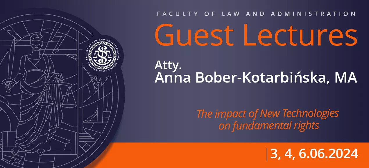 Guest Lectures by Atty. Anna Bober-Kotarbińska, MA
