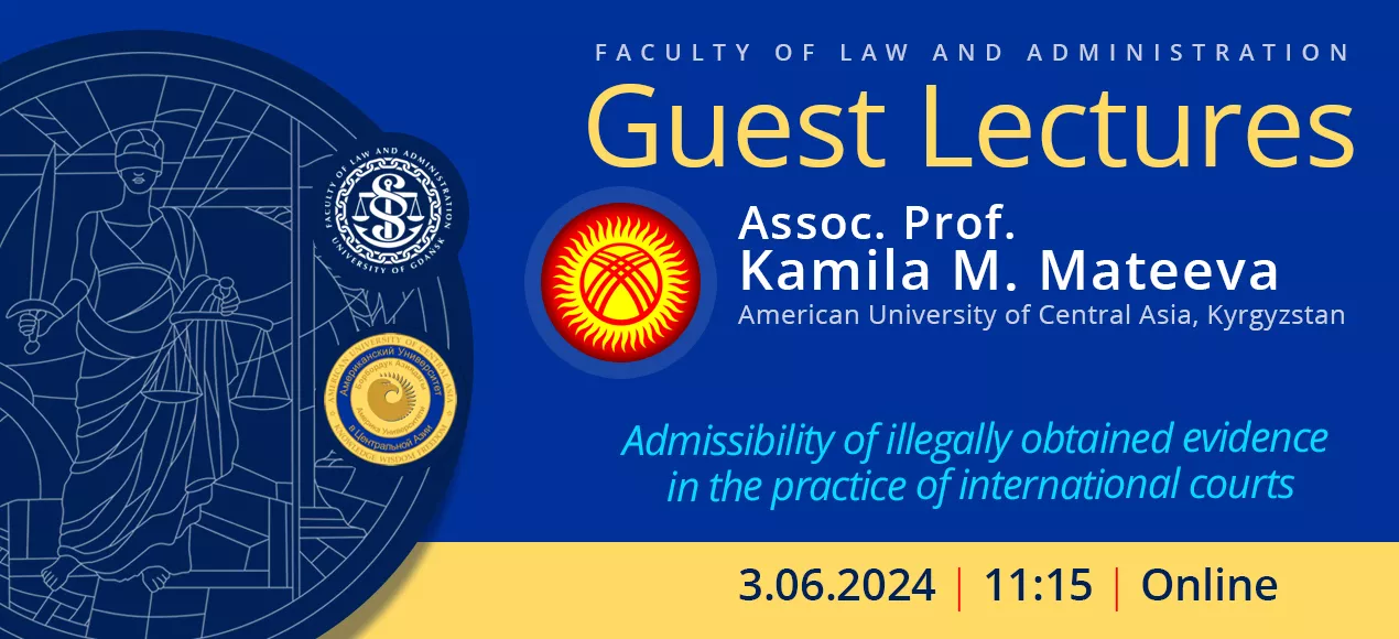 Guest Lectures byAssoc. Prof. Kamila M. Mateeva (American University of Central Asia, Kyrgyzstan)