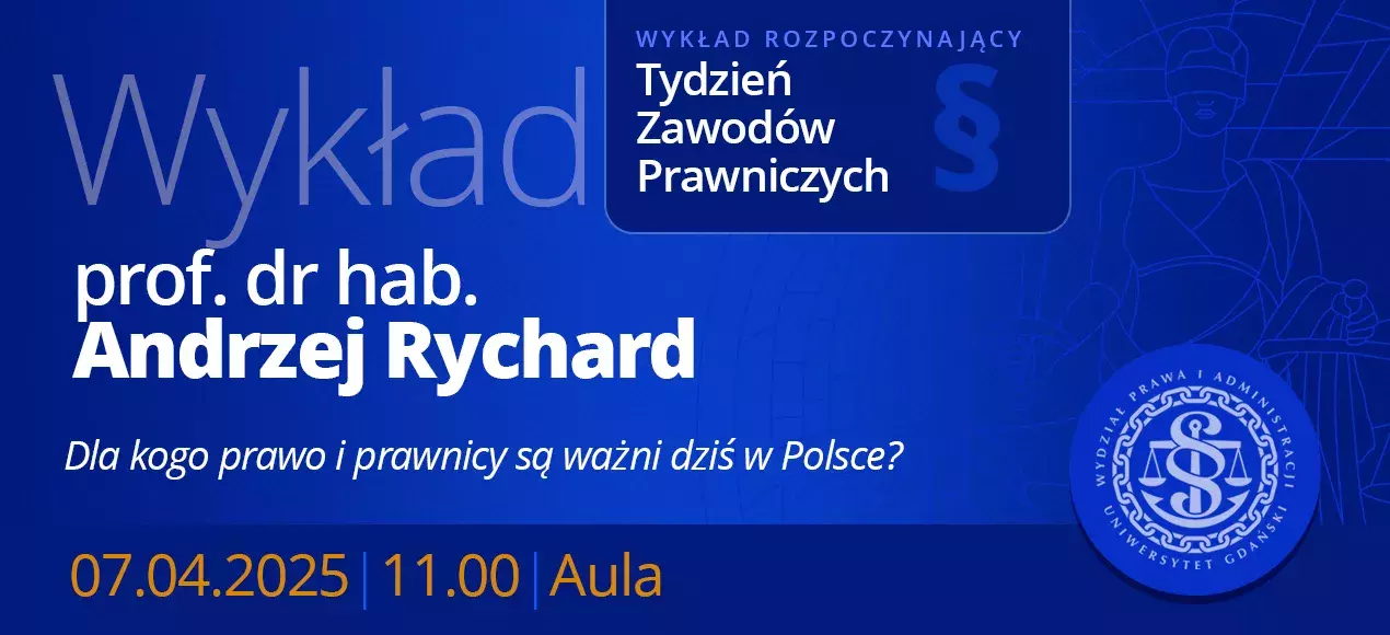 Wykład prof. dr. hab. Andrzeja Rycharda, 7.04