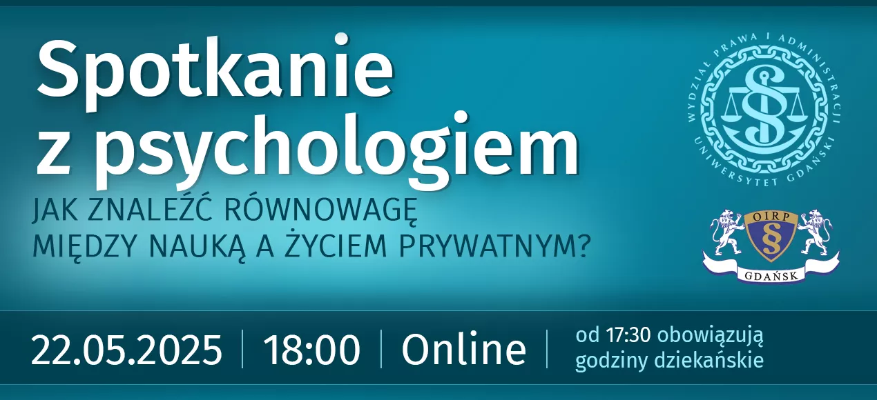 Zaproszenie na spotkanie z psychologiem