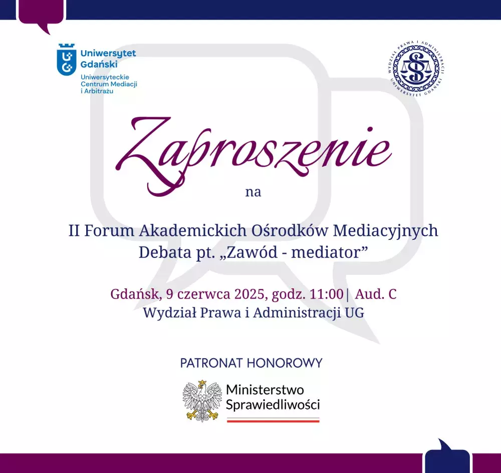 II Forum Akademickich Ośrodków Mediacyjnych